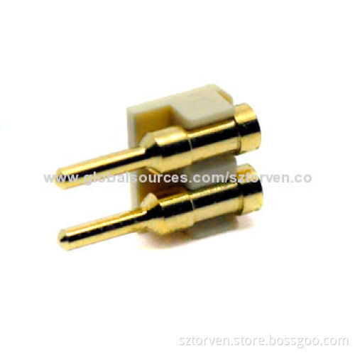 Pin header, 2.54mm machined pin surface mount type 2P, with lift cap, in tape and reel packing